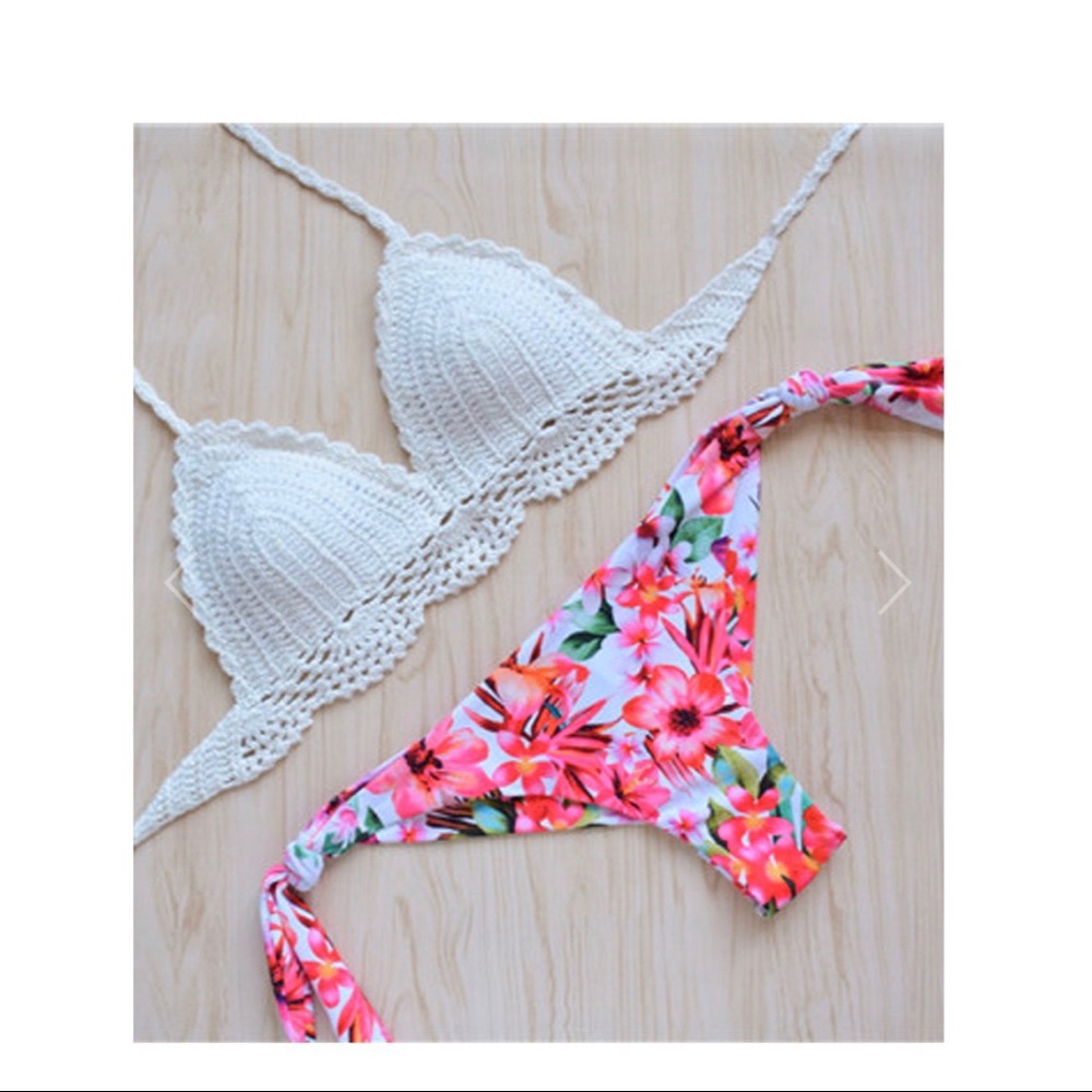 Two piece bathing suit